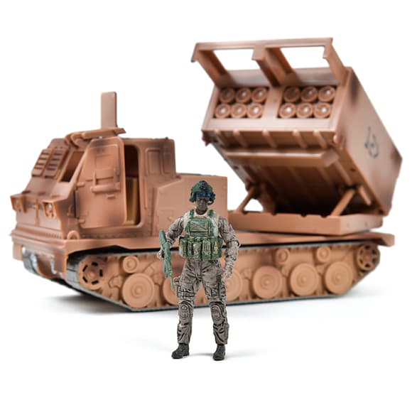 Игровой набор ELITE FORCE — ПУСКОВАЯ РАКЕТНАЯ УСТАНОВКА M270A1 (ПРУ, фигурка)