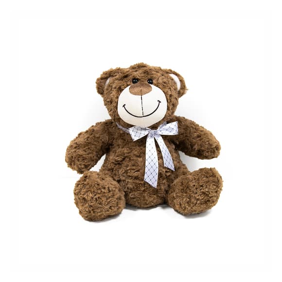 Мягк. игр. – Медведь (коричневый, с бантом, 27 cm)