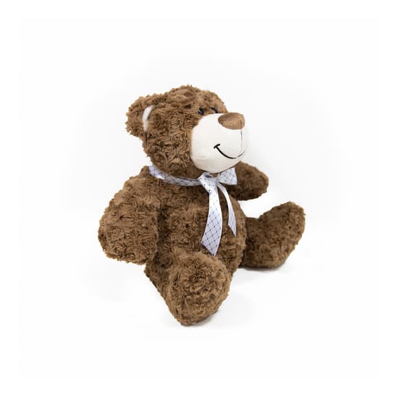 Мягк. игр. – Медведь (коричневый, с бантом, 27 cm)