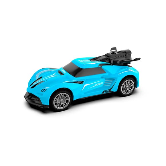 Автомобиль Spray Car на р/у – Sport (голубой, 1:24, свет, функция туман)