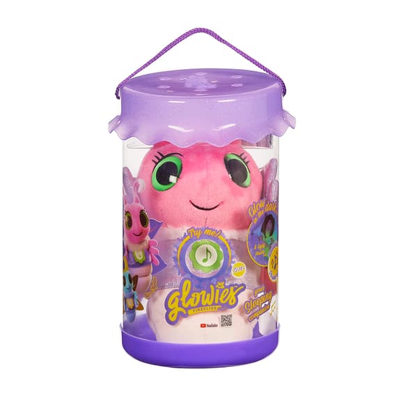 Интерактивная мягкая игрушка Glowies – Розовый светлячок