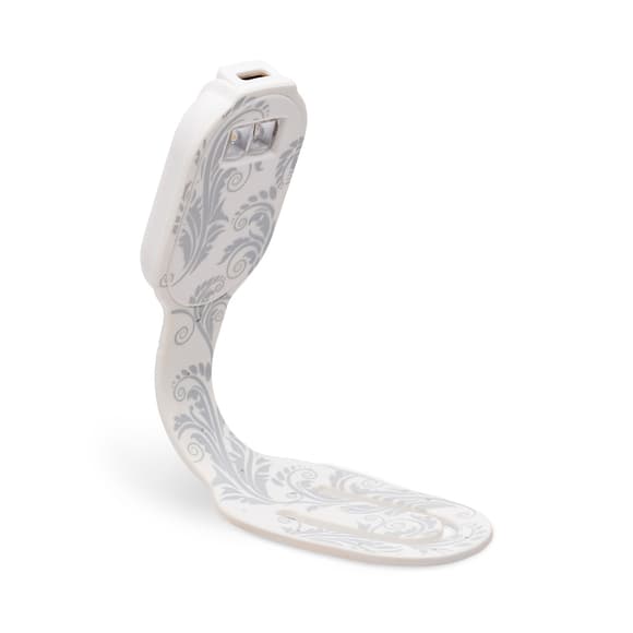 Закладка-фонарик Flexilight Rechargeable - Белые цветы