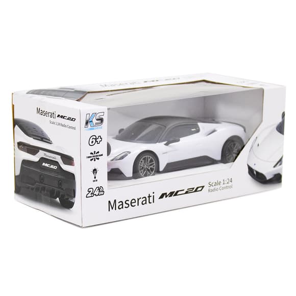 Автомобиль KS Drive на р/у - Maserati MC20 (1:24, белый)