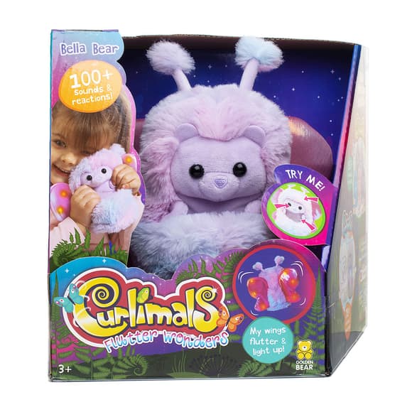 Интерактивная игрушка Curlimals - Медведица Белла