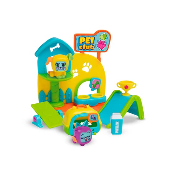 Игровой набор MOJI POPS – ПИТОМЦЫ НА ПРОГУЛКЕ
