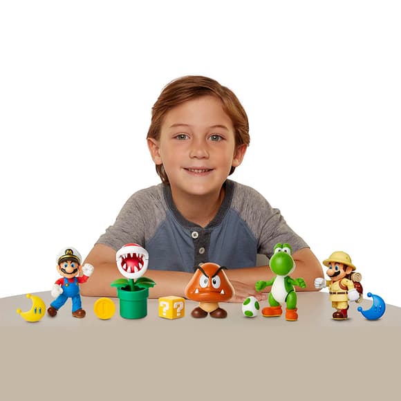 Игровая фигурка с артикуляцией SUPER MARIO - Зеленый Йоши 10 cm