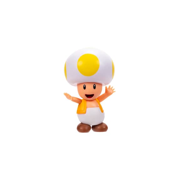 Игровая фигурка с артикуляцией SUPER MARIO - Желтый Тоад 6 cm