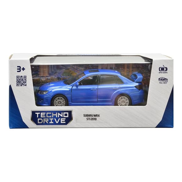 Автомодель - Subaru WRX STI (синий)