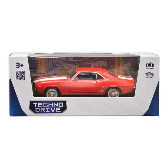 Автомодель - Chevrolet Camaro 1969 (червоний)