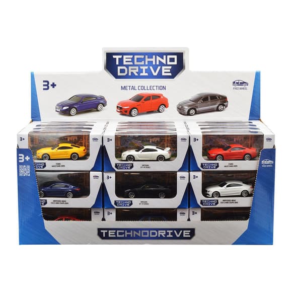 Автомодели - Мини-модели в дисплее (ассорт. А, 1:64)