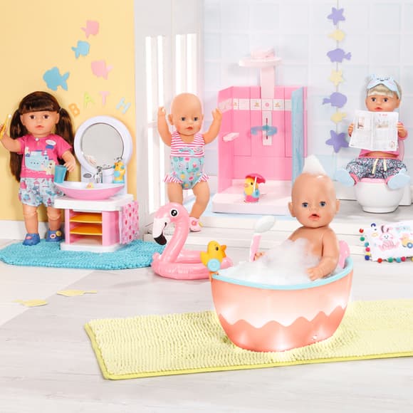 Автоматическая ванночка для куклы Baby Born – Легкое купание