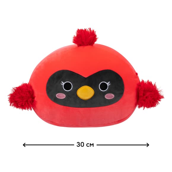 Мягкая игрушка Squishmallows – Красный кардинал (30 cm)