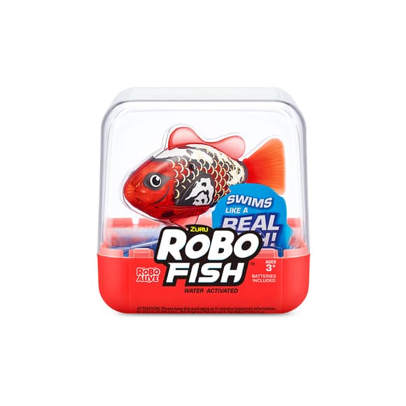 Интерактивная игрушка Robo Alive S3 - Роборыбка (красная)