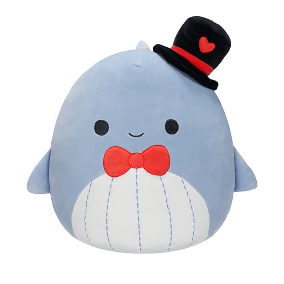 Мягкая игрушка Squishmallows – Синий кит Самир (30 cm)