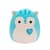 М'яка іграшка Squishmallows – Білка Сантьяго (19 cm)