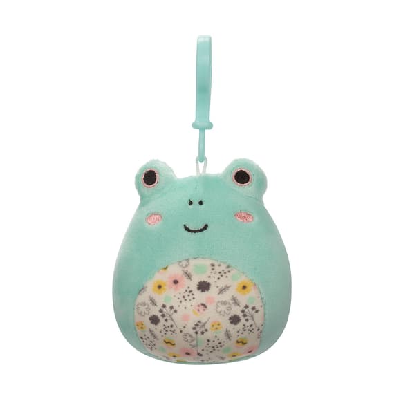 Мягкая игрушка на клипсе Squishmallows - Лягушка Фрид (9 cm)