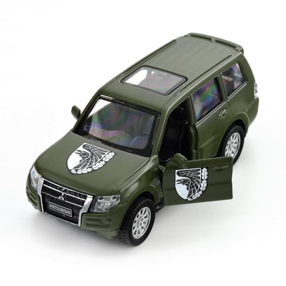 Автомодель серии Шевроны Героев - Mitsubishi Pajero 4WD Tubro - 93 ОМБр