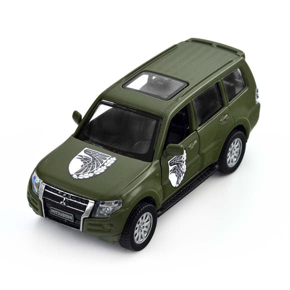 Автомодель серии Шевроны Героев - Mitsubishi Pajero 4WD Tubro - 93 ОМБр