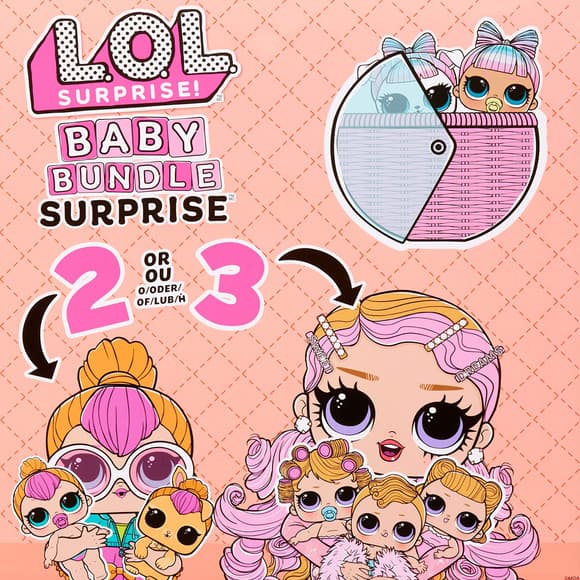 Игровой набор с куклами L.O.L. Surprise! серии Baby Bundle - Малыши