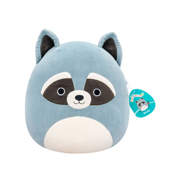 М'яка іграшка Squishmallows – Єнот Роккі (19 cm)