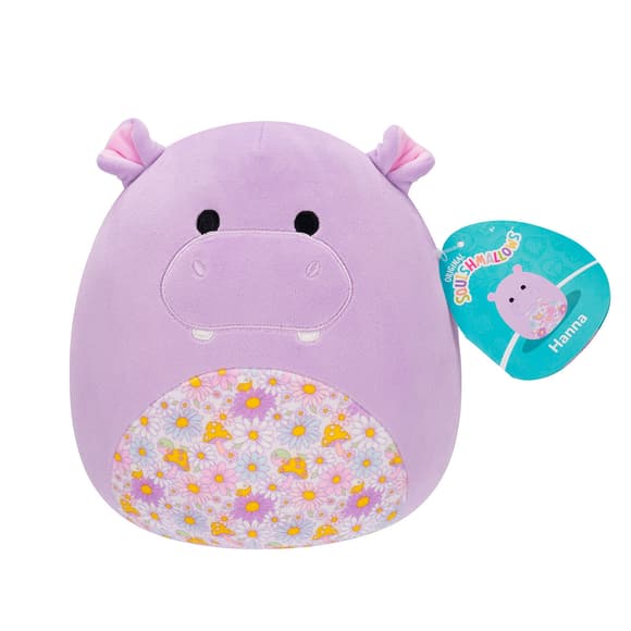 Мягкая игрушка Squishmallows – Бегемот Ханна (19 cm.)