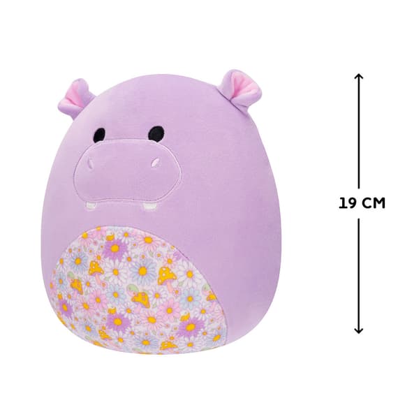 Мягкая игрушка Squishmallows – Бегемот Ханна (19 cm.)