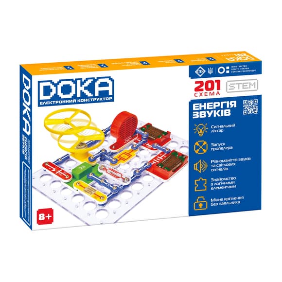 Конструктор електронний Doka 201 схема