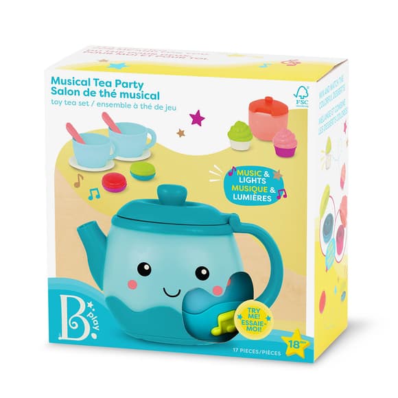 Игровой набор – Музыкальное чаепитие (17 предметов)