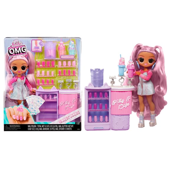 Игровой набор с куклой L.O.L. Surprise! серии O.M.G. – Китти К