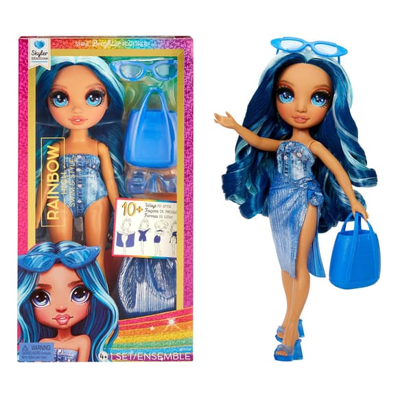 Кукла Rainbow High серии Swim & Style - Скайлер (с акс.)