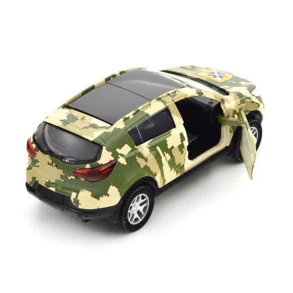 Автомодель серии Шевроны Героев - Kia Sportage R - 56 ОМПБр