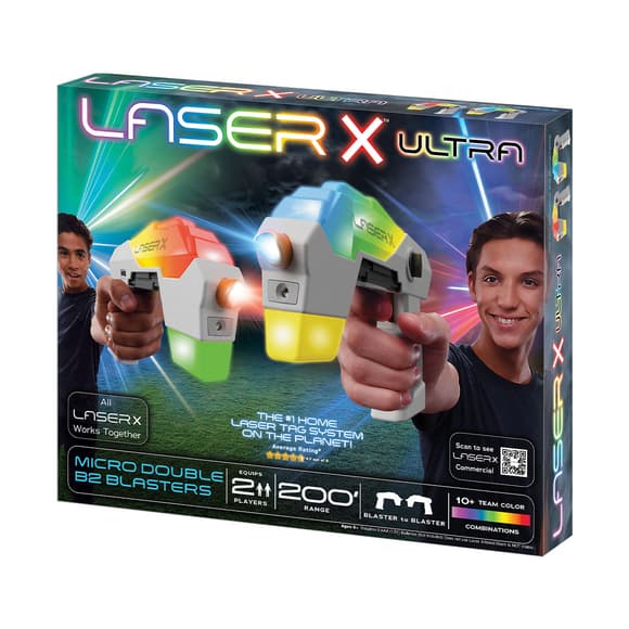 Ігровий на бір для лазерних боїв - Laser X Ultra Micro для двох гравців