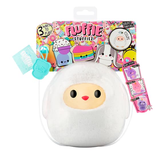 Мягкая игрушка-антистресс Fluffie Stuffiez серии Small Plush-Овечка