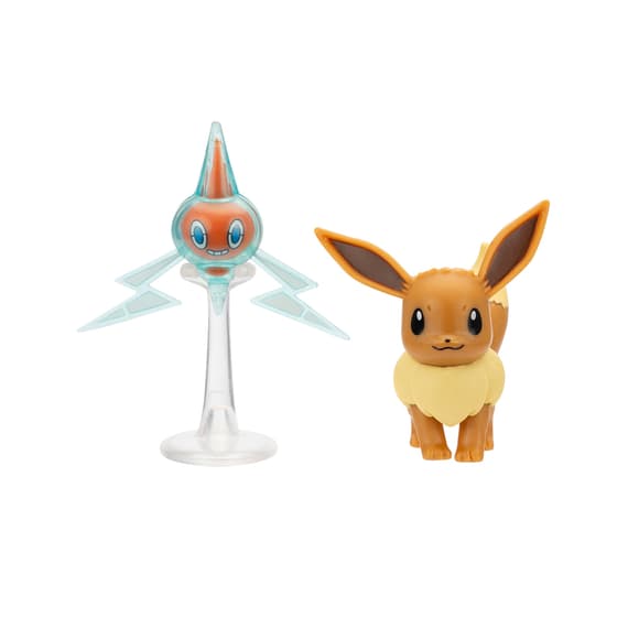 Набор игровых фигурок Pokemon W17 - Иви и Ротом