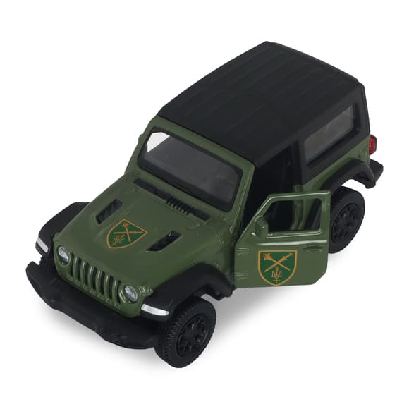 Автомодель серии Шевроны Героев - Jeep Wrangler Rubicon - ОК Север