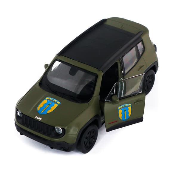 Автомодель серії Шеврони Героїв - Jeep Renegade Trailhawk - Айдар
