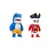 Набор коллекционных фигурок Stumble Guys - Мегалодон и Капитан Нохарт