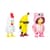 Набор коллекц. фигурок Stumble Guys - Цыпленок, Банан, Мяумер