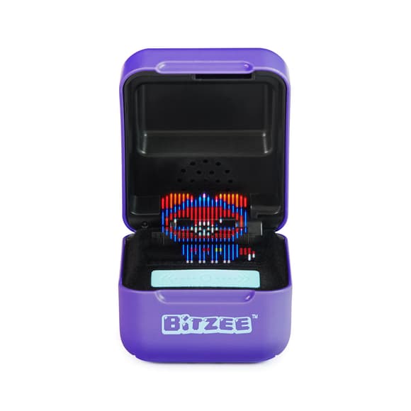 Интерактивная игрушка с цифровыми героями Bitzee - Мои пиксельные питомцы (фиолет.)