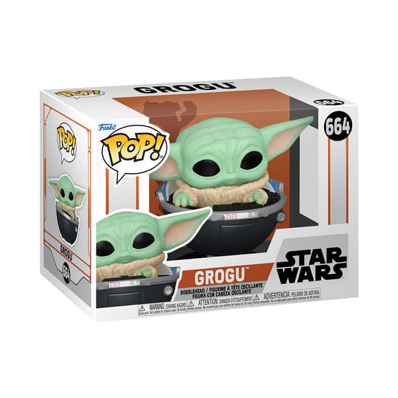 Игровая фигурка Funko Pop! cерии Мандалорец – Малыш Грогу в коляске