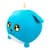 Игровой набор Biggies серии Fantasy - Синий песик (надувная игрушка, насос)