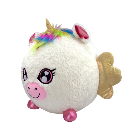 Игровой набор Biggies серии Little Fantasy - Белый единорог (надувная игрушка, насос)