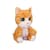Интерактивная игрушка Baby Paws W2 – Рыжий котенок