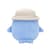 Мягкая игрушка Squishmallows – Синий кит Самир в панаме (19 cm)