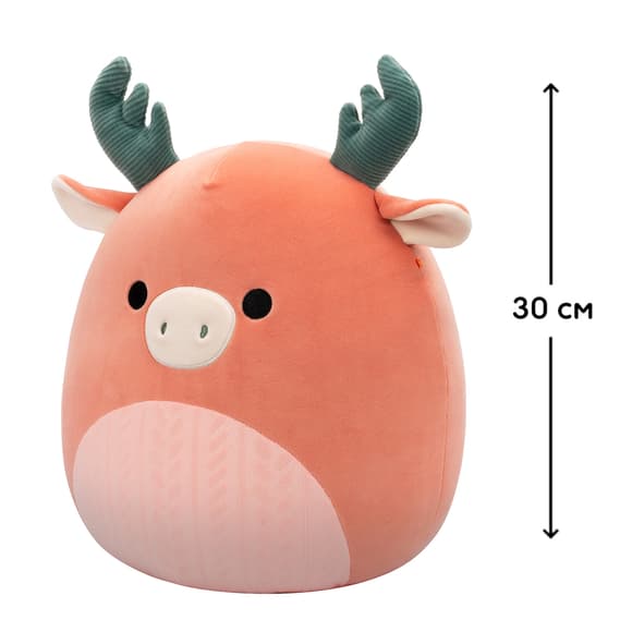 Мягкая игрушка Squishmallows – Лось Ромелу (30 cm)
