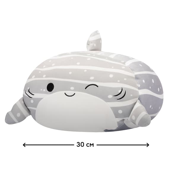 Мягкая игрушка Squishmallows – Китовая акула Сачи (30 cm)