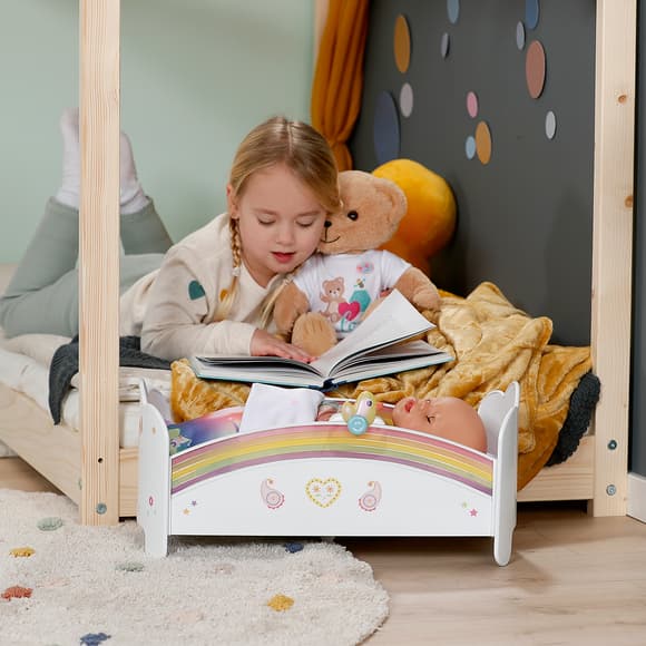 Кроватка для куклы BABY born - Сон на радуге