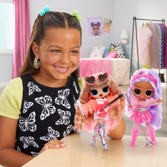 Игровой набор с куклой L.O.L. Surprise! серии Tweens Neon Pop – Тея Старс