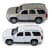 Автомодель - Chevrolet Tahoe 2008 (білий, сірий)