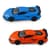 Автомодель - Chevrolet Corvette Z06 2023 (помаранчевий, світло-блакитний)